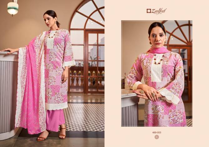 Afsana Vol 2 By Zulfat Printed Cotton Dress Material Catalog